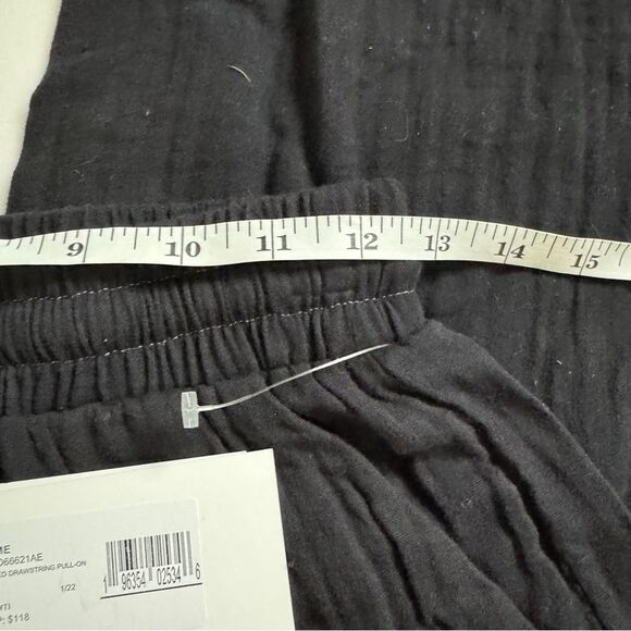 Johnny Was Black Cropped Drawstring Pull-on Pants Style O66621AE Size Small NWT - Picture 5 of 7